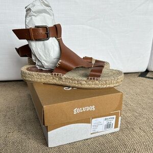 Soludos Banded Sheild Open Toe Sandal